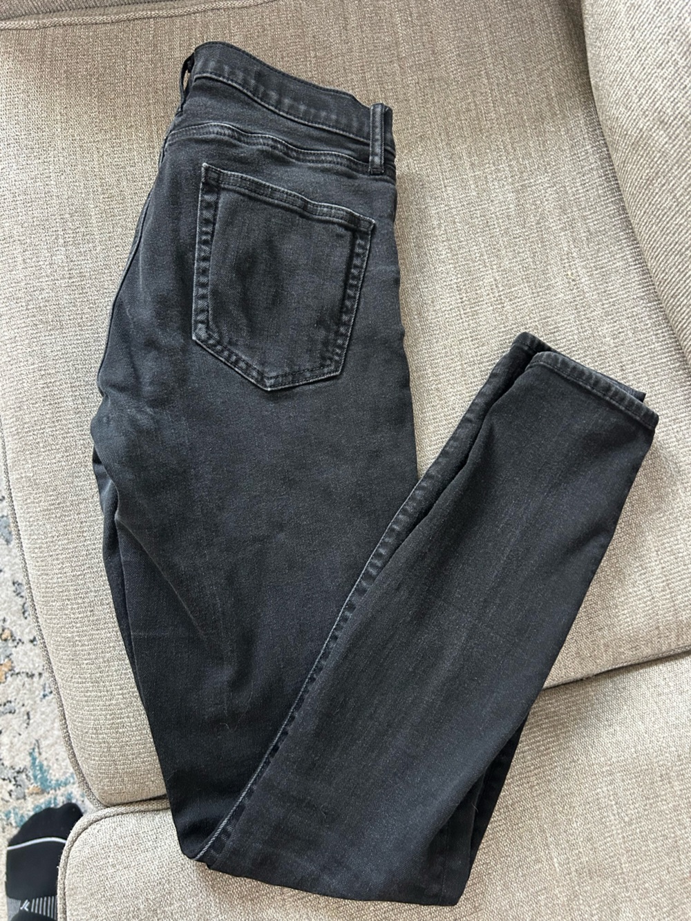 GAP Women's Slim Straight Black Jeans